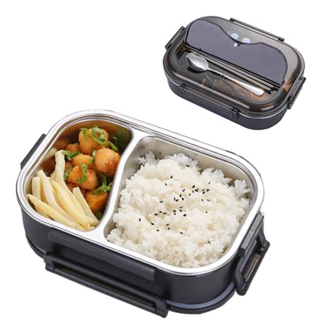 metal.bento box|lunch box steel bento adult.